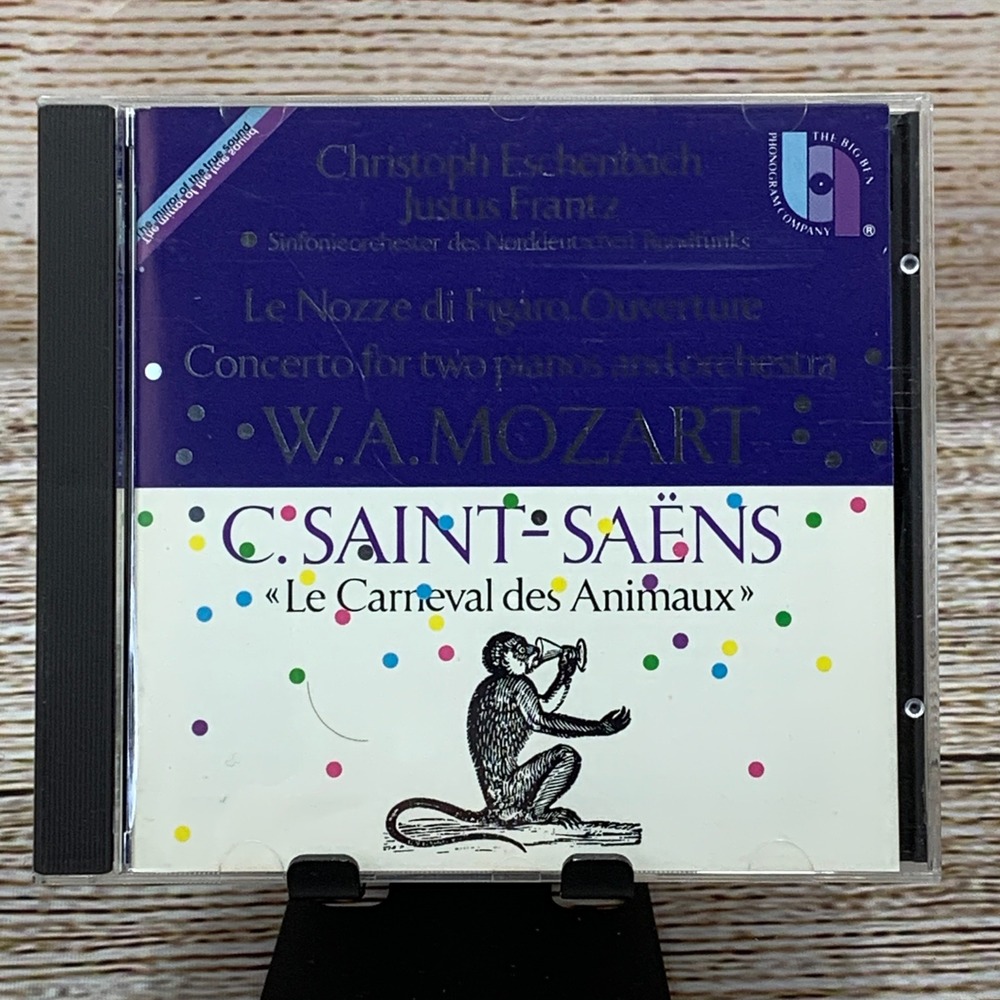 Mozart Saint-Saëns‎ - Le Nozze di Figaro Carnaval des Animaux [1986 CD] Big Ben